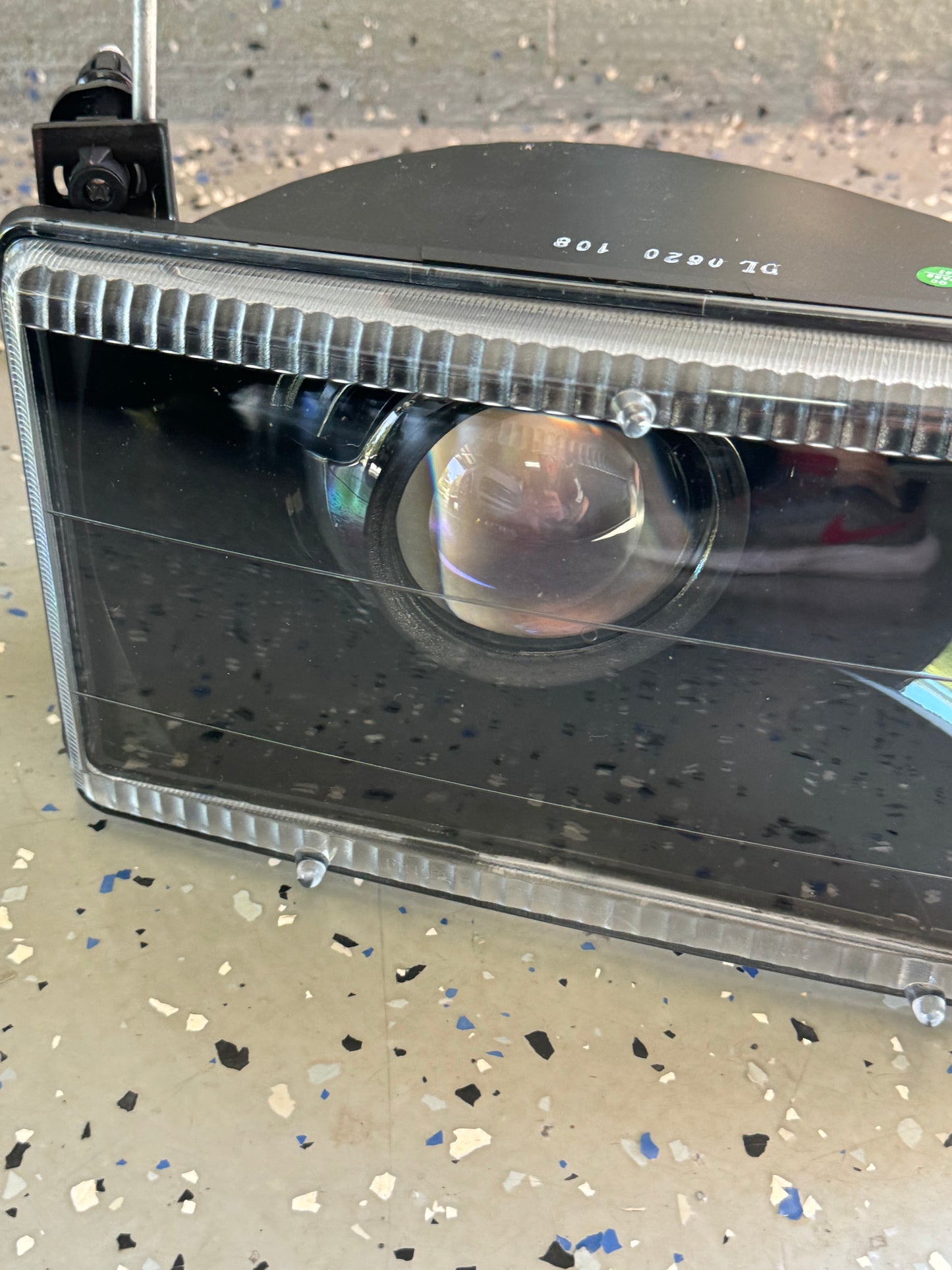 92-97 Ford OBS Black/Chrome 3 piece retrofit - MLED 3" Projector