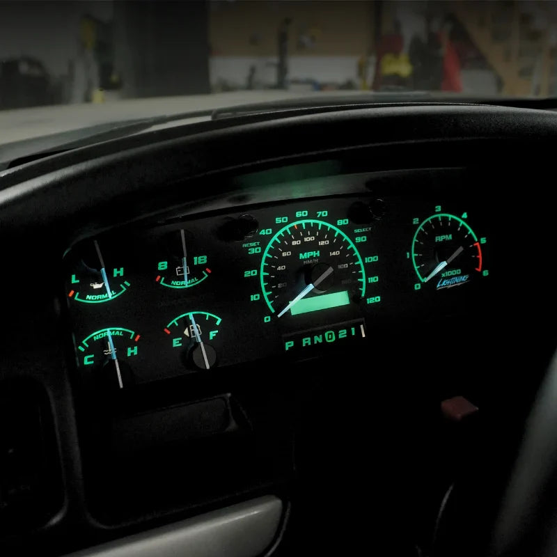 93-95 Cluster Faceplate Kit - Lightning