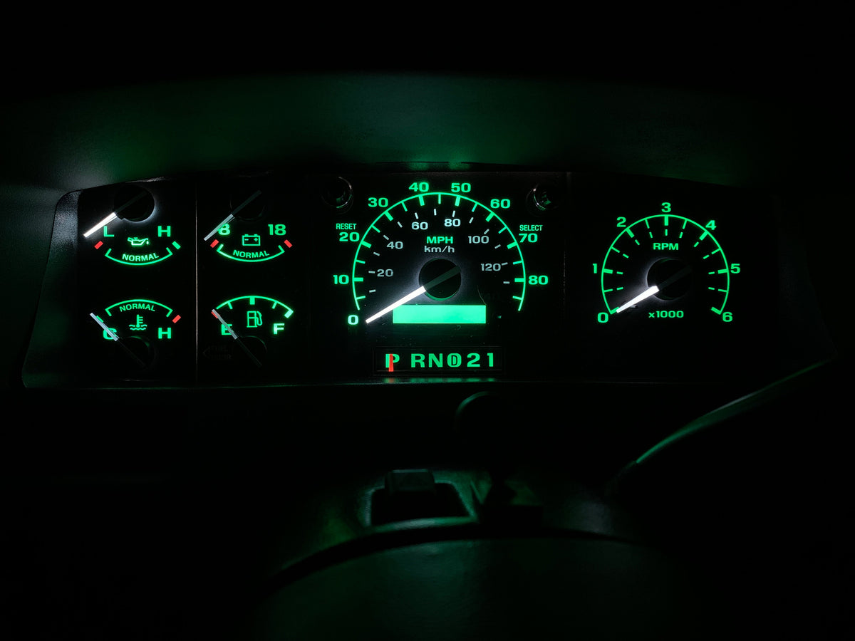 '92 - '93 OBS Ford F-350 Crew Cab Interior/Exterior LED Bulb Retrofit Kit