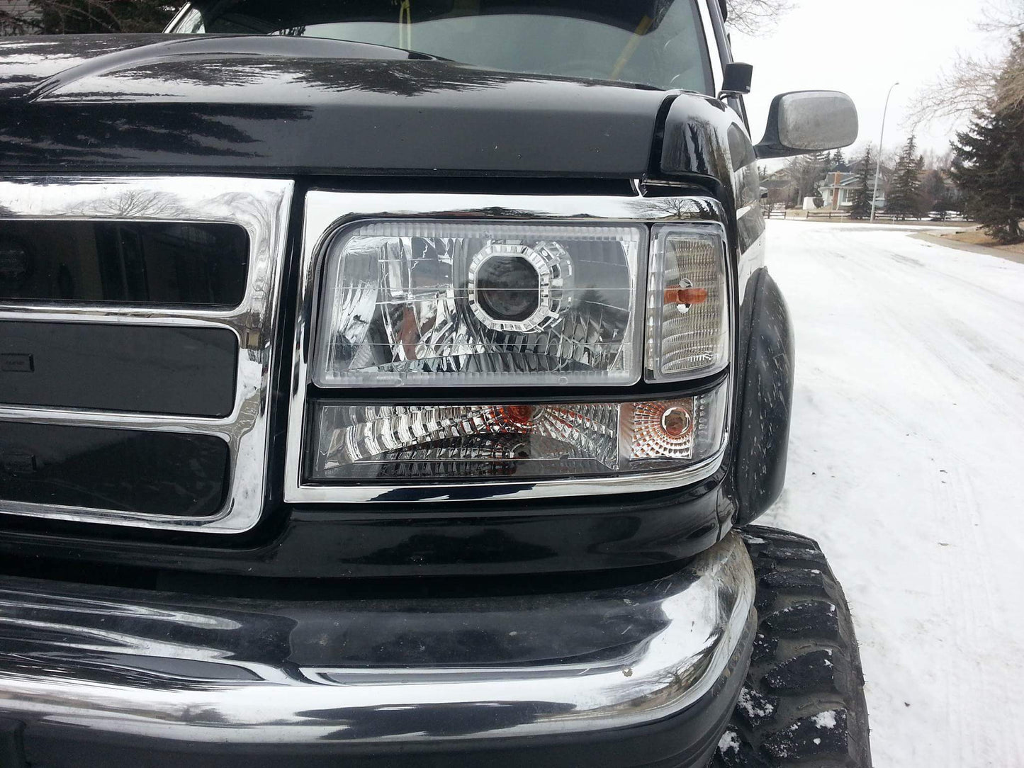 92-97 Ford OBS 3 piece retrofit - HID Projector
