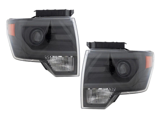 09-14 Ford F150 Raptor Replacement headlights