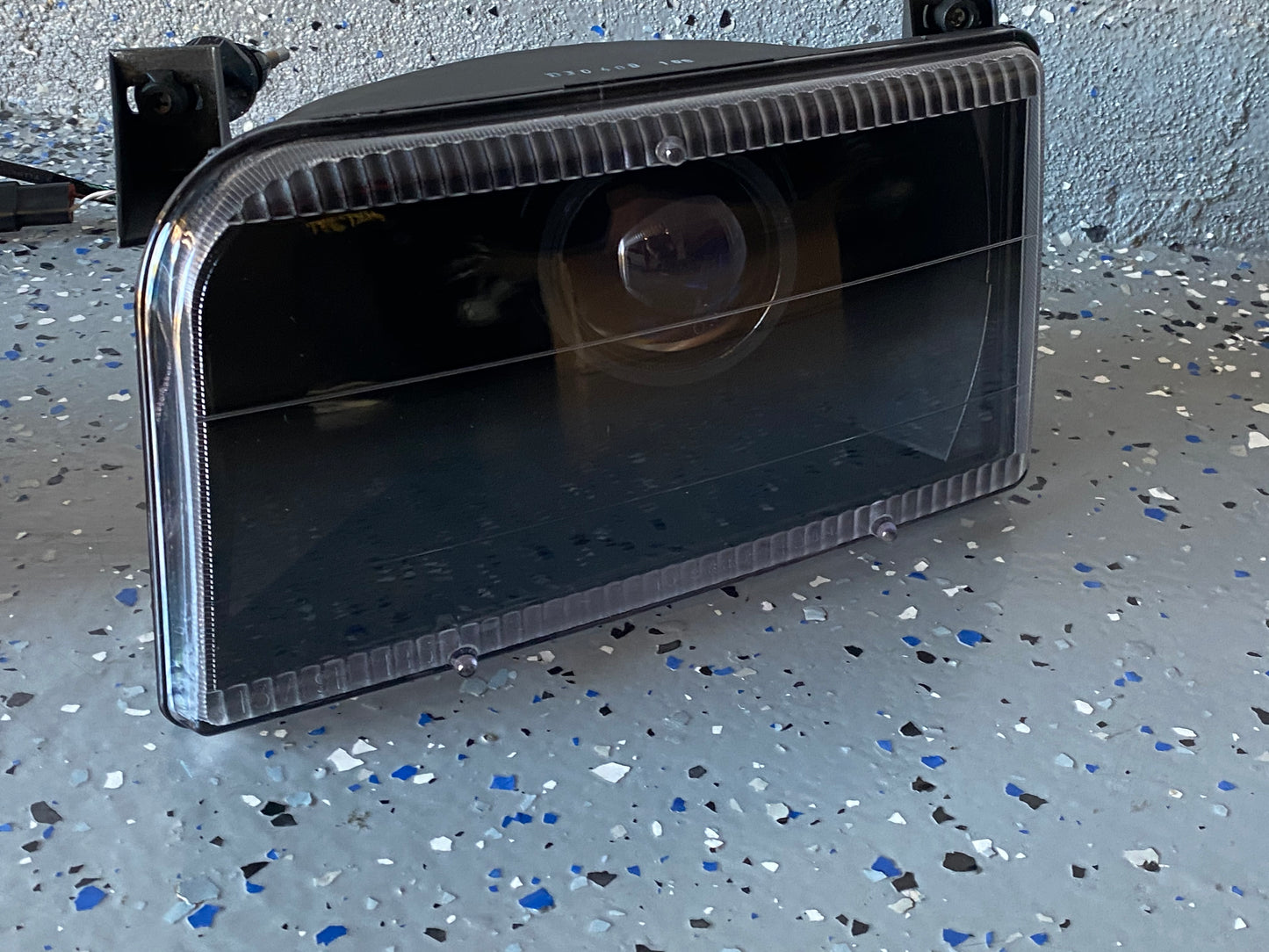 92-97 Ford OBS 3 piece retrofit Black/Chrome - HID Projector
