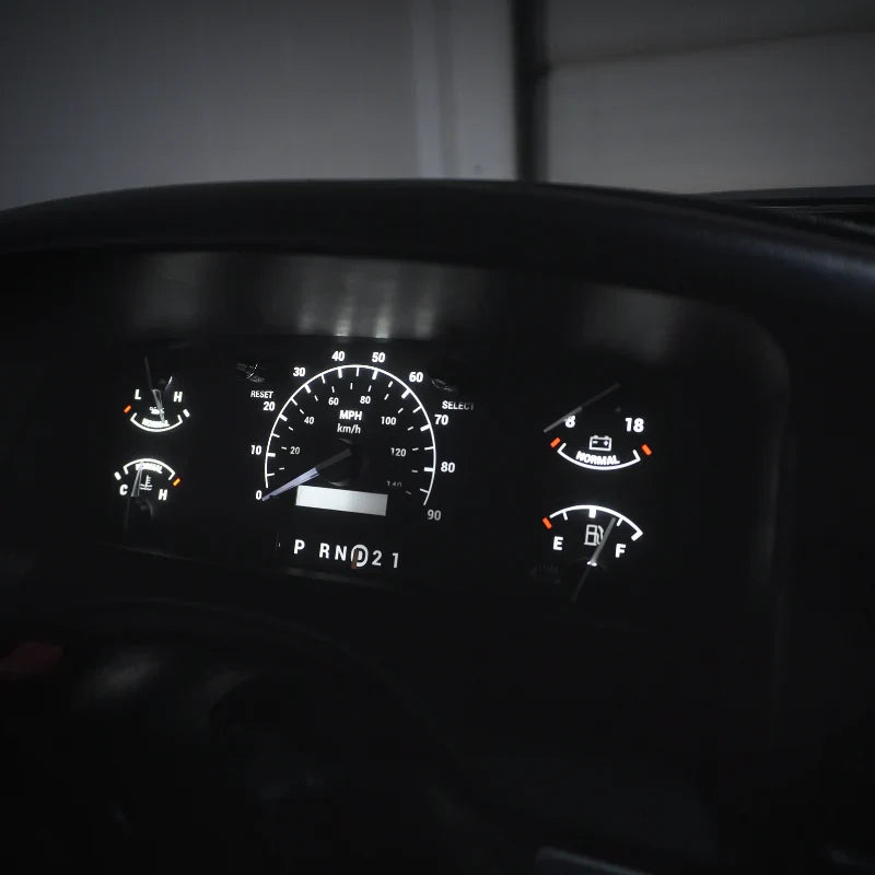 92-96 Cluster Faceplate Kit - Gas - F-Series