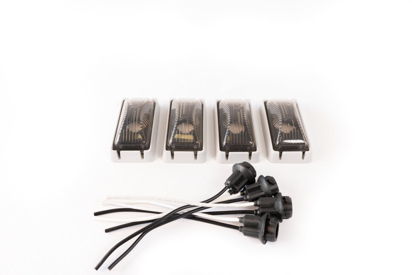 Complete Performance Smoked OBS Dually Fender Light Kit - 1980-1997 Ford F-Series