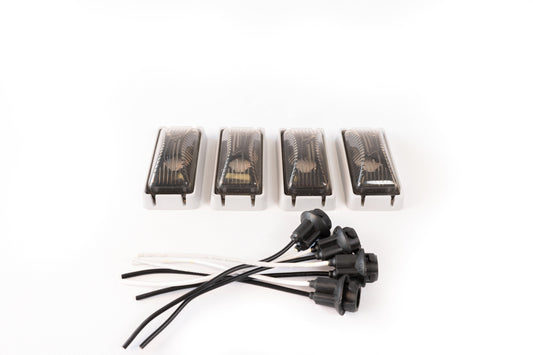 Complete Performance Smoked OBS Dually Fender Light Kit - 1980-1997 Ford F-Series