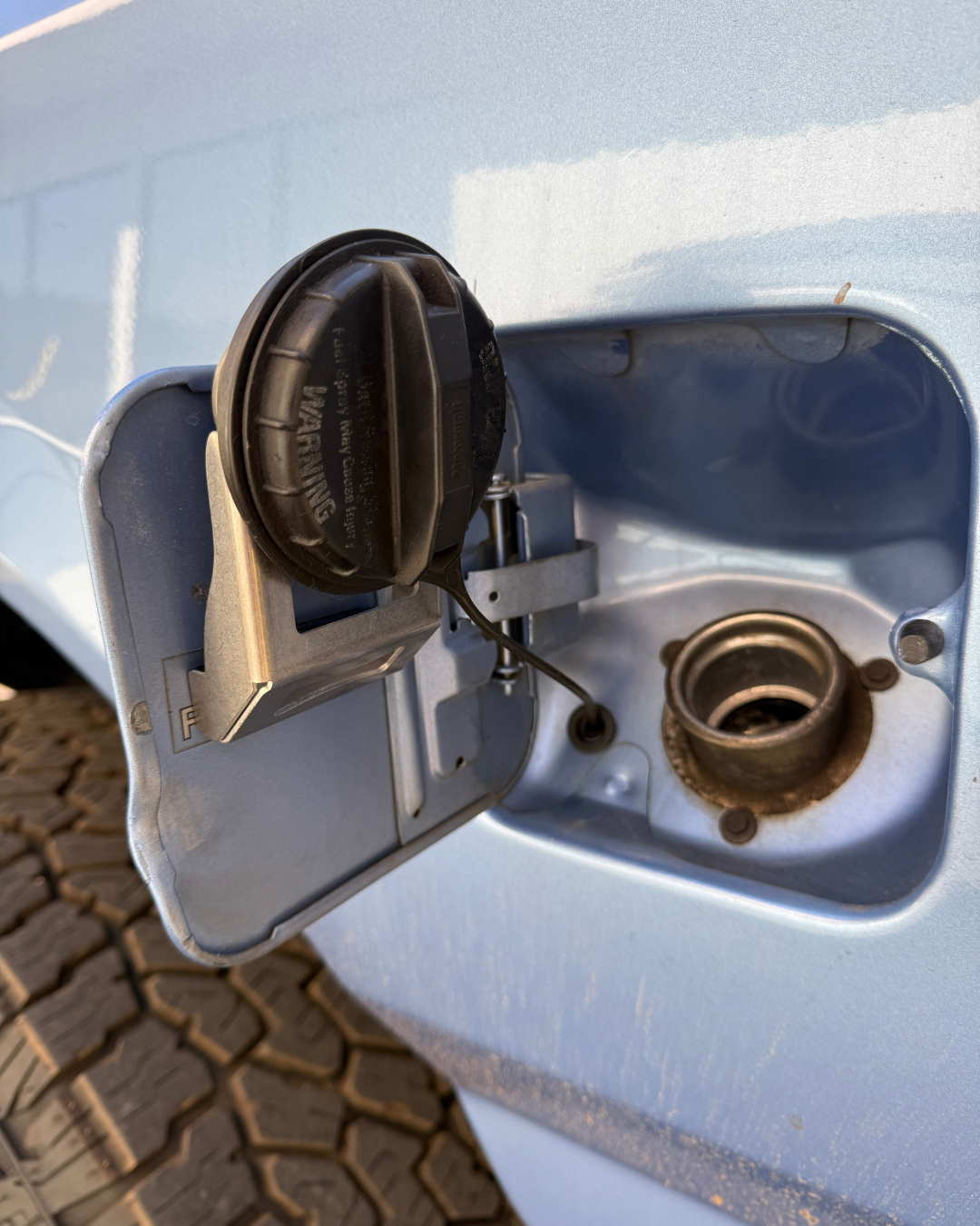 Fuel Cap Holder