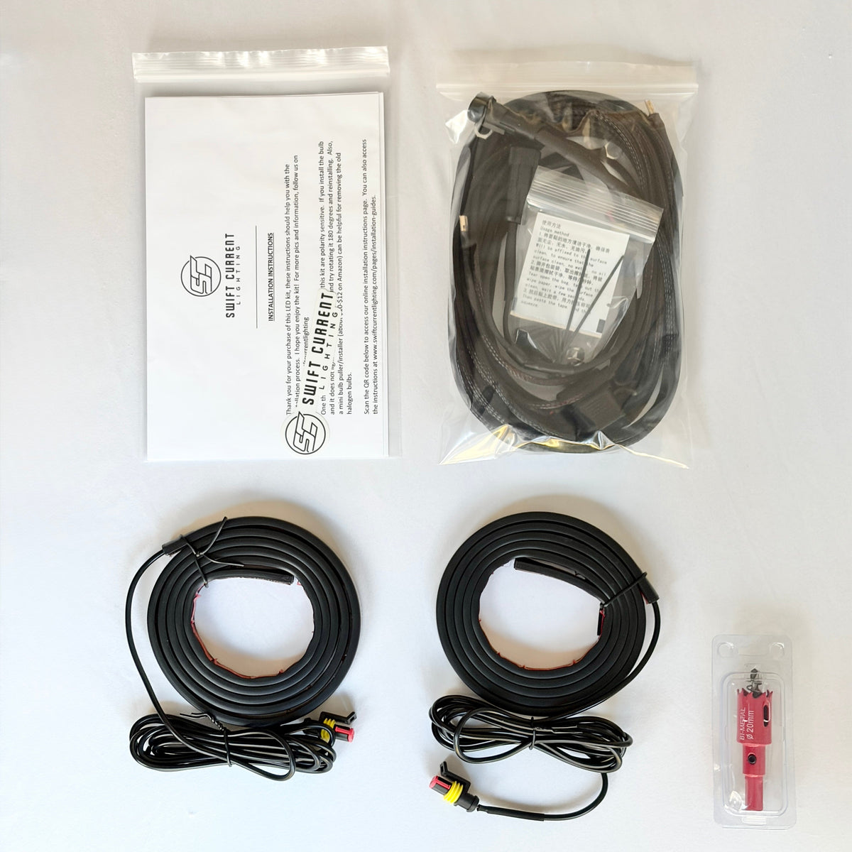 '80-'96 Ford F-150 / '80-'97 F-250, F-350 Bed Rail LED Lighting Kit
