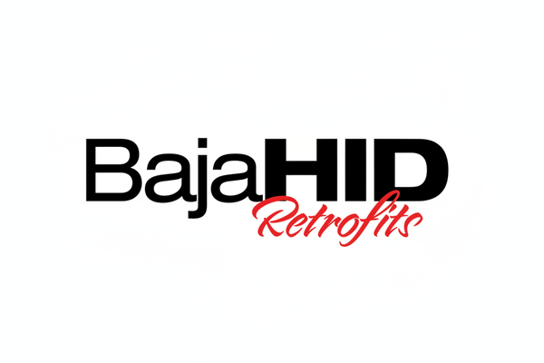 BajaHID Retrofits Logo - Transparent Background