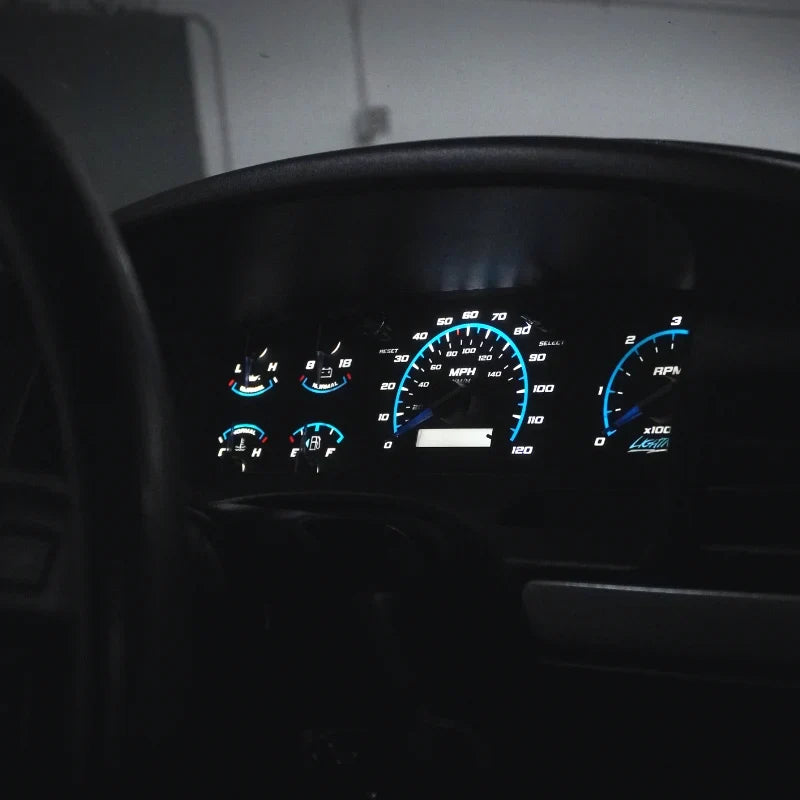 93-95 Cluster Faceplate Kit - Lightning
