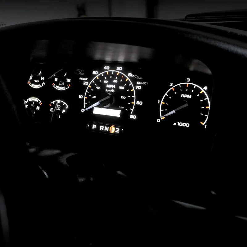 92-96 Cluster Faceplate Kit - Gas - F-Series